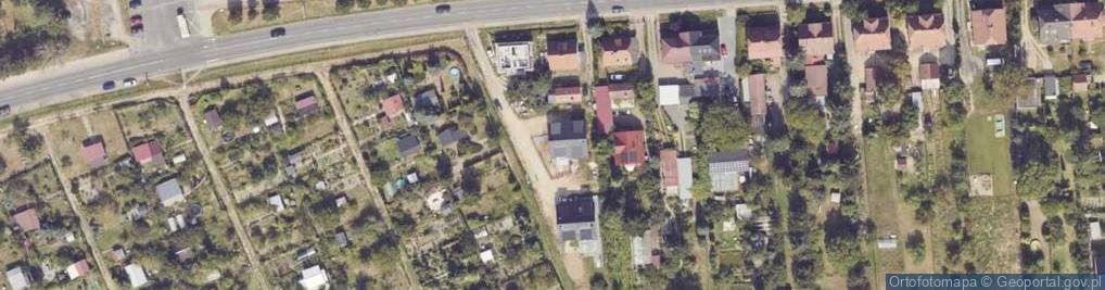 Zdjęcie satelitarne Zachodnia ul.