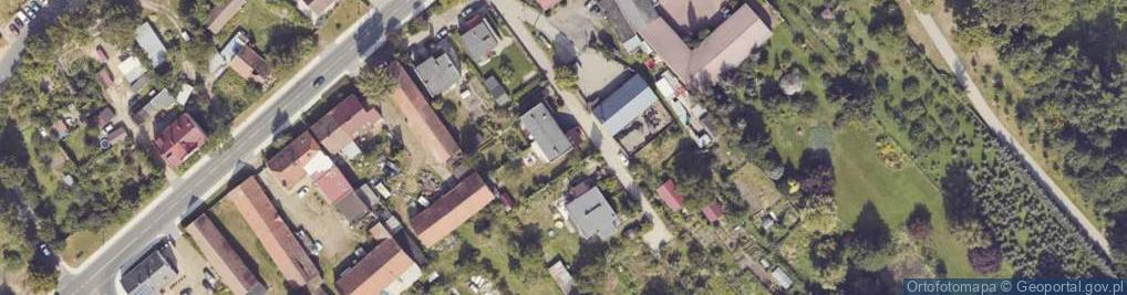 Zdjęcie satelitarne Zachodnia ul.