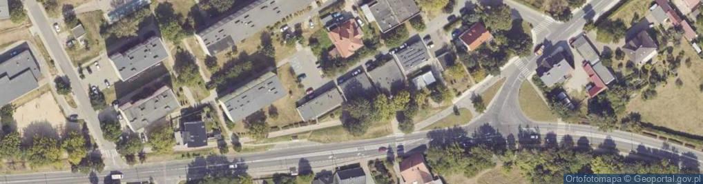 Zdjęcie satelitarne Zachodnia ul.