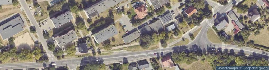 Zdjęcie satelitarne Zachodnia ul.