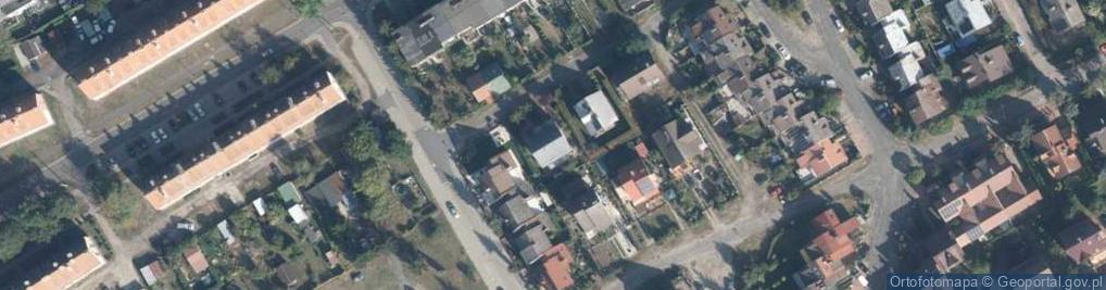 Zdjęcie satelitarne Zagrzebska ul.
