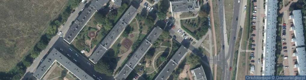 Zdjęcie satelitarne Zakopiańska ul.
