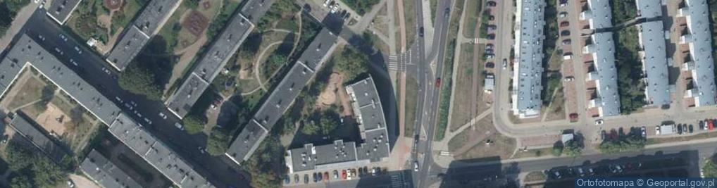 Zdjęcie satelitarne Zakopiańska ul.