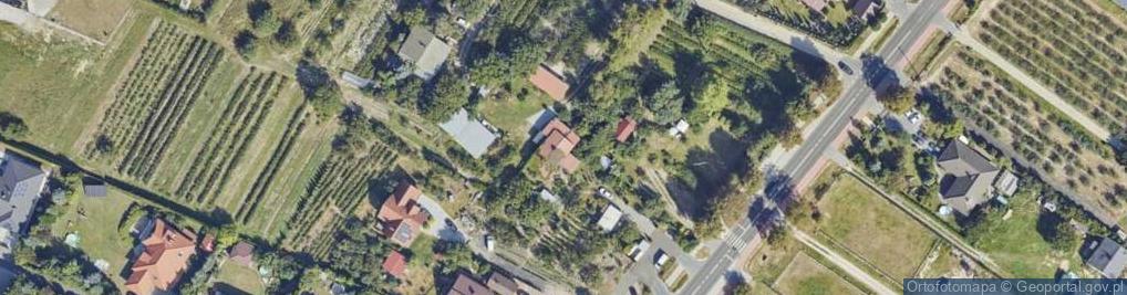 Zdjęcie satelitarne Zachodnia ul.