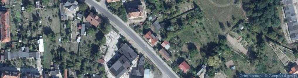 Zdjęcie satelitarne Żagańska ul.