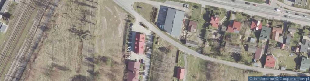 Zdjęcie satelitarne Zakole ul.