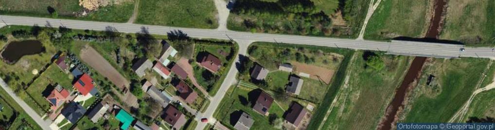Zdjęcie satelitarne Zarowie ul.
