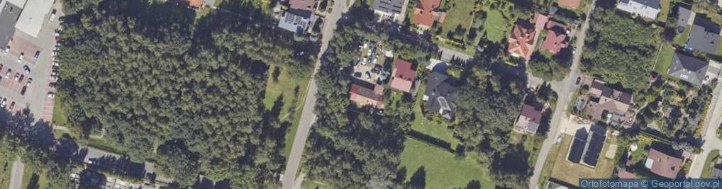 Zdjęcie satelitarne Zaciszna ul.