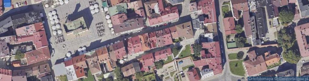 Zdjęcie satelitarne Zakątna ul.