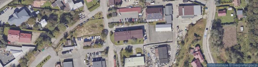 Zdjęcie satelitarne Zakładowa ul.