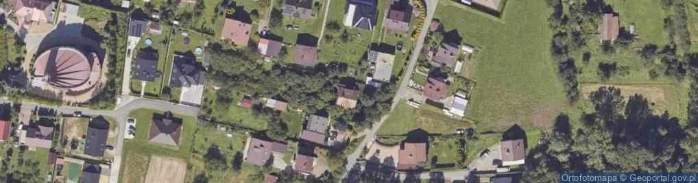 Zdjęcie satelitarne Zamkowa ul.