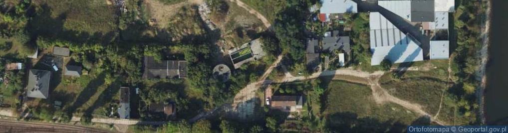 Zdjęcie satelitarne Za Dworcem ul.