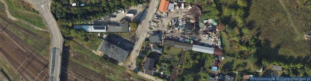 Zdjęcie satelitarne Za Dworcem ul.