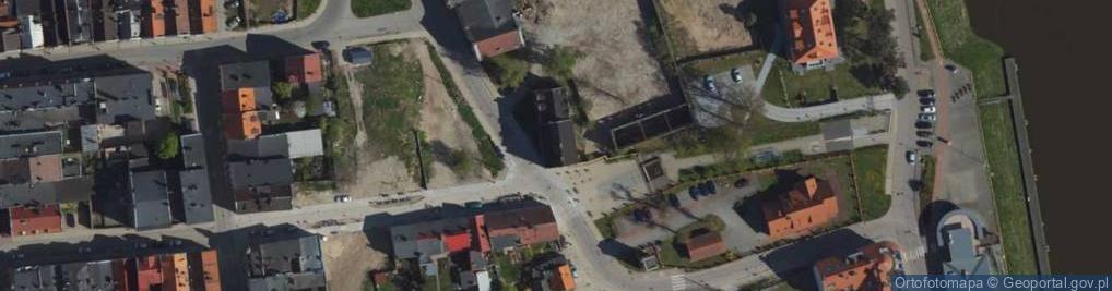 Zdjęcie satelitarne Zamkowa ul.