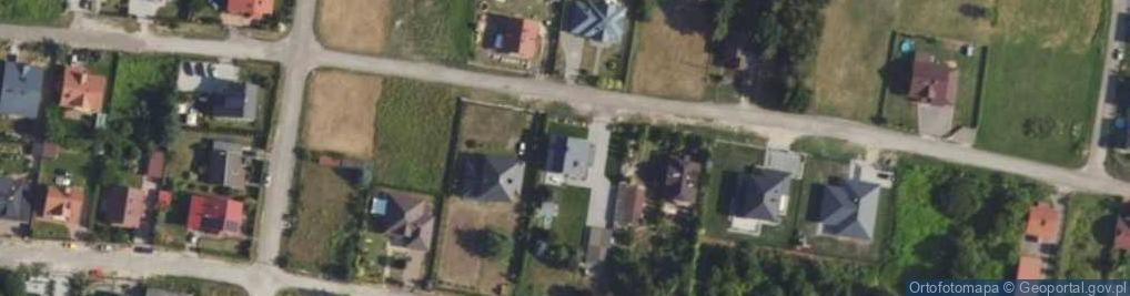 Zdjęcie satelitarne Zachodnia ul.