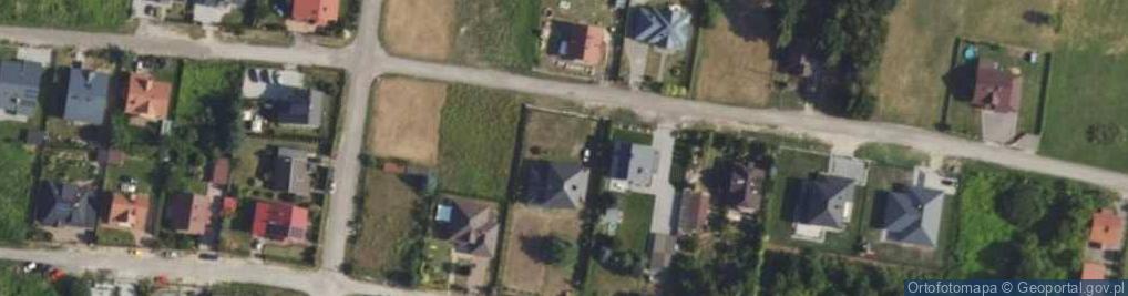 Zdjęcie satelitarne Zachodnia ul.