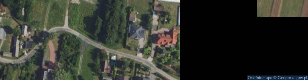 Zdjęcie satelitarne Zakrzewie ul.
