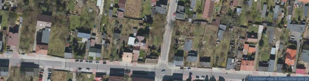 Zdjęcie satelitarne Zacisze ul.