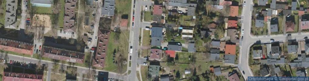Zdjęcie satelitarne Zacisze ul.