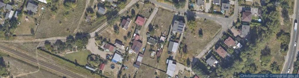 Zdjęcie satelitarne Zakątek ul.