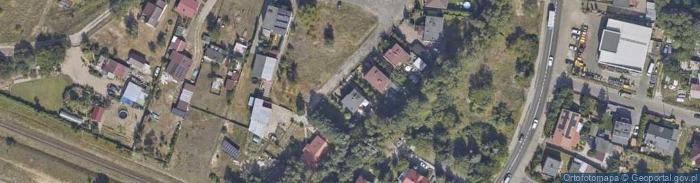 Zdjęcie satelitarne Zakątek ul.