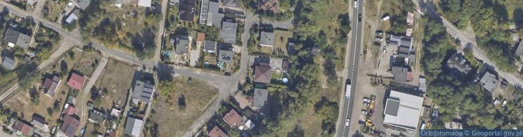 Zdjęcie satelitarne Zakątek ul.
