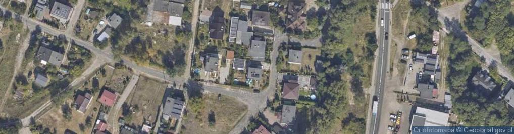 Zdjęcie satelitarne Zakątek ul.