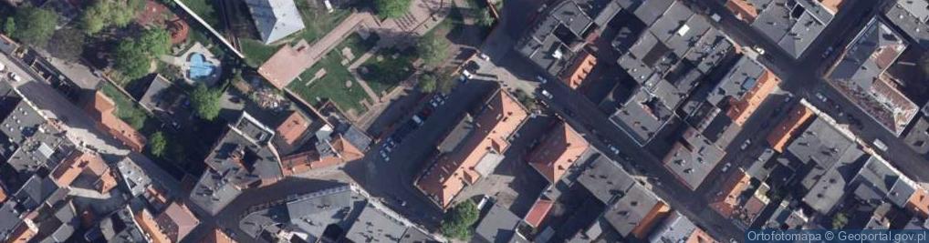 Zdjęcie satelitarne Zaułek Prosowy ul.