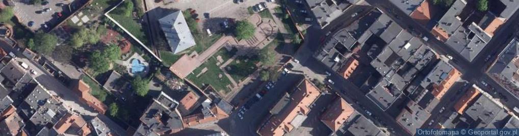 Zdjęcie satelitarne Zaułek Prosowy ul.