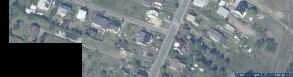 Zdjęcie satelitarne Zachodnia ul.