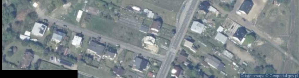 Zdjęcie satelitarne Zachodnia ul.