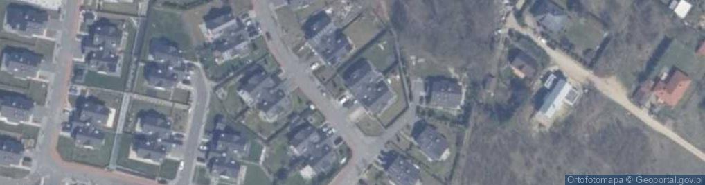 Zdjęcie satelitarne Zaciszna ul.