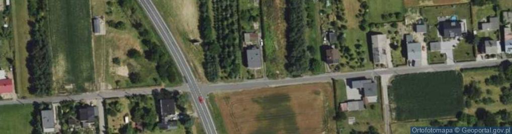 Zdjęcie satelitarne Zachodnia ul.