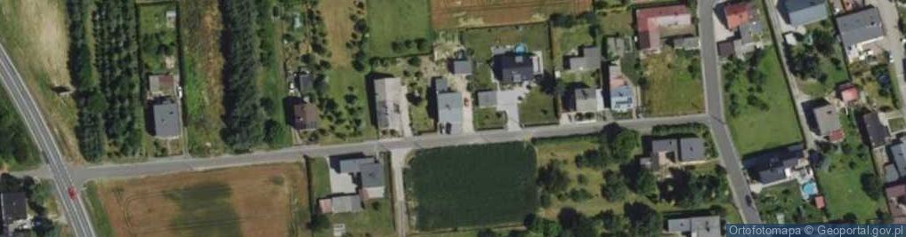 Zdjęcie satelitarne Zachodnia ul.