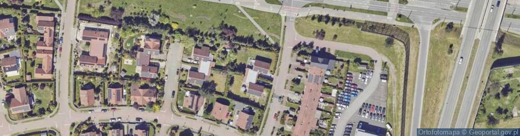 Zdjęcie satelitarne Zacisze ul.