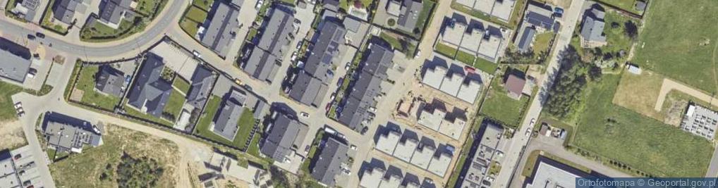 Zdjęcie satelitarne Żaków ul.