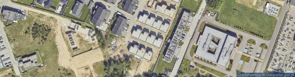 Zdjęcie satelitarne Żaków ul.