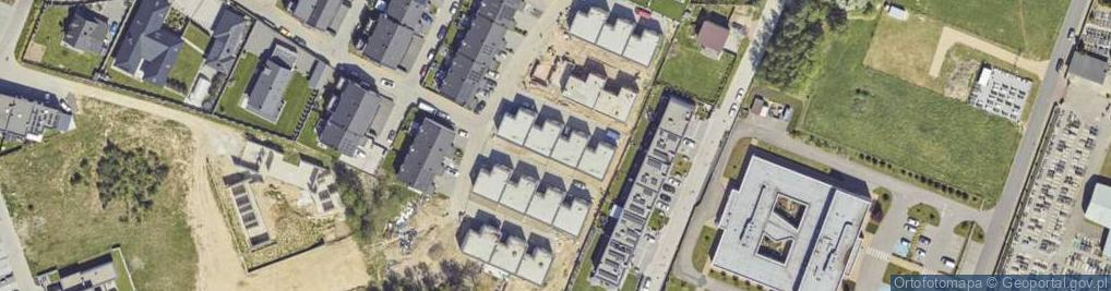 Zdjęcie satelitarne Żaków ul.