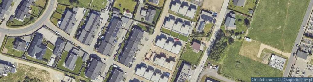 Zdjęcie satelitarne Żaków ul.