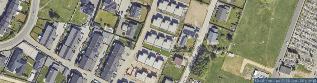 Zdjęcie satelitarne Żaków ul.