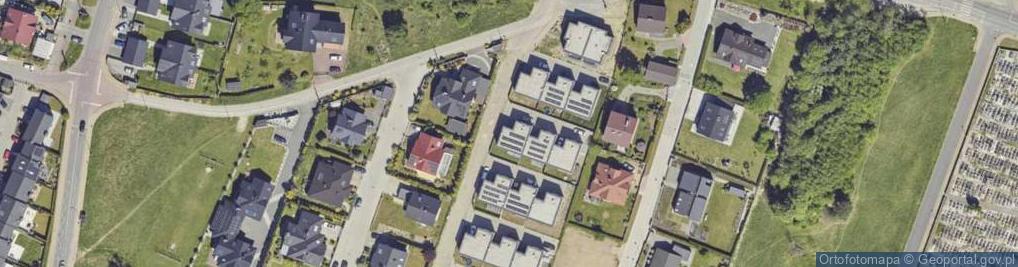 Zdjęcie satelitarne Żaków ul.