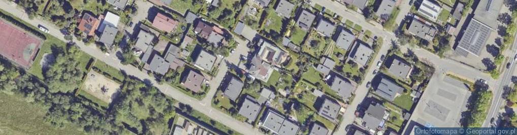 Zdjęcie satelitarne Zawilców ul.
