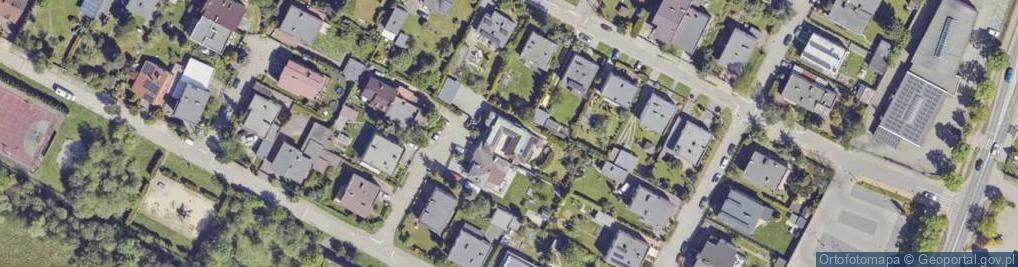 Zdjęcie satelitarne Zawilców ul.