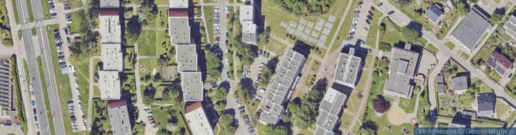 Zdjęcie satelitarne Zaręby Rudolfa ul.