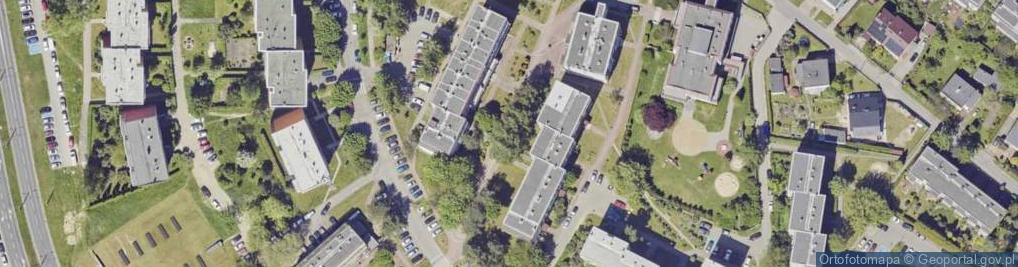 Zdjęcie satelitarne Zaręby Rudolfa ul.