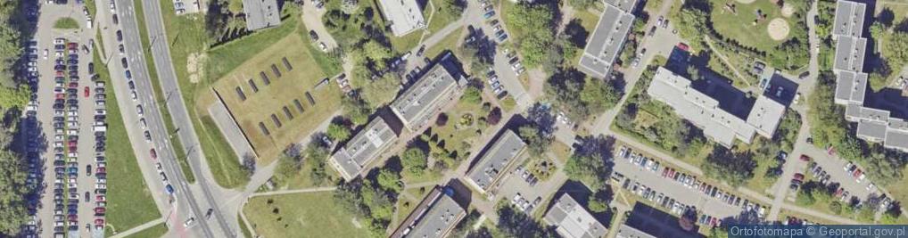 Zdjęcie satelitarne Zaręby Rudolfa ul.