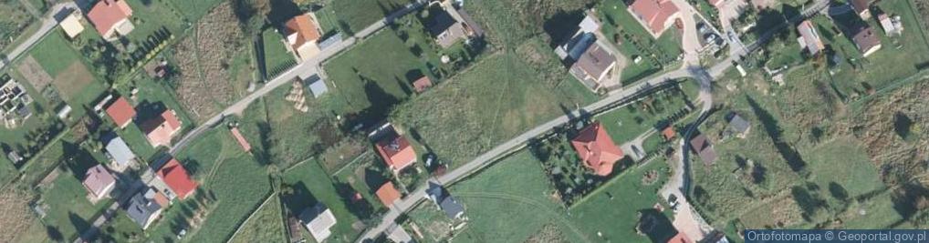 Zdjęcie satelitarne Za Borem ul.