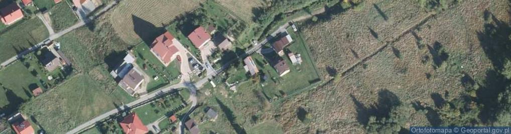 Zdjęcie satelitarne Za Borem ul.