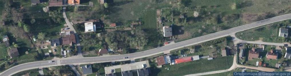 Zdjęcie satelitarne Zaskawie ul.