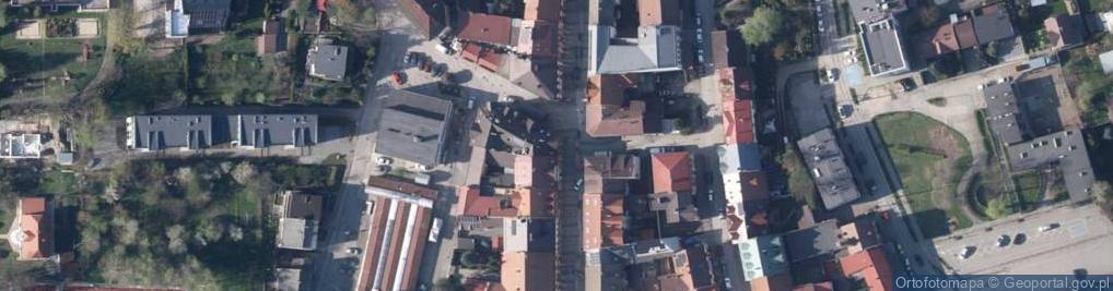 Zdjęcie satelitarne Zatorska ul.